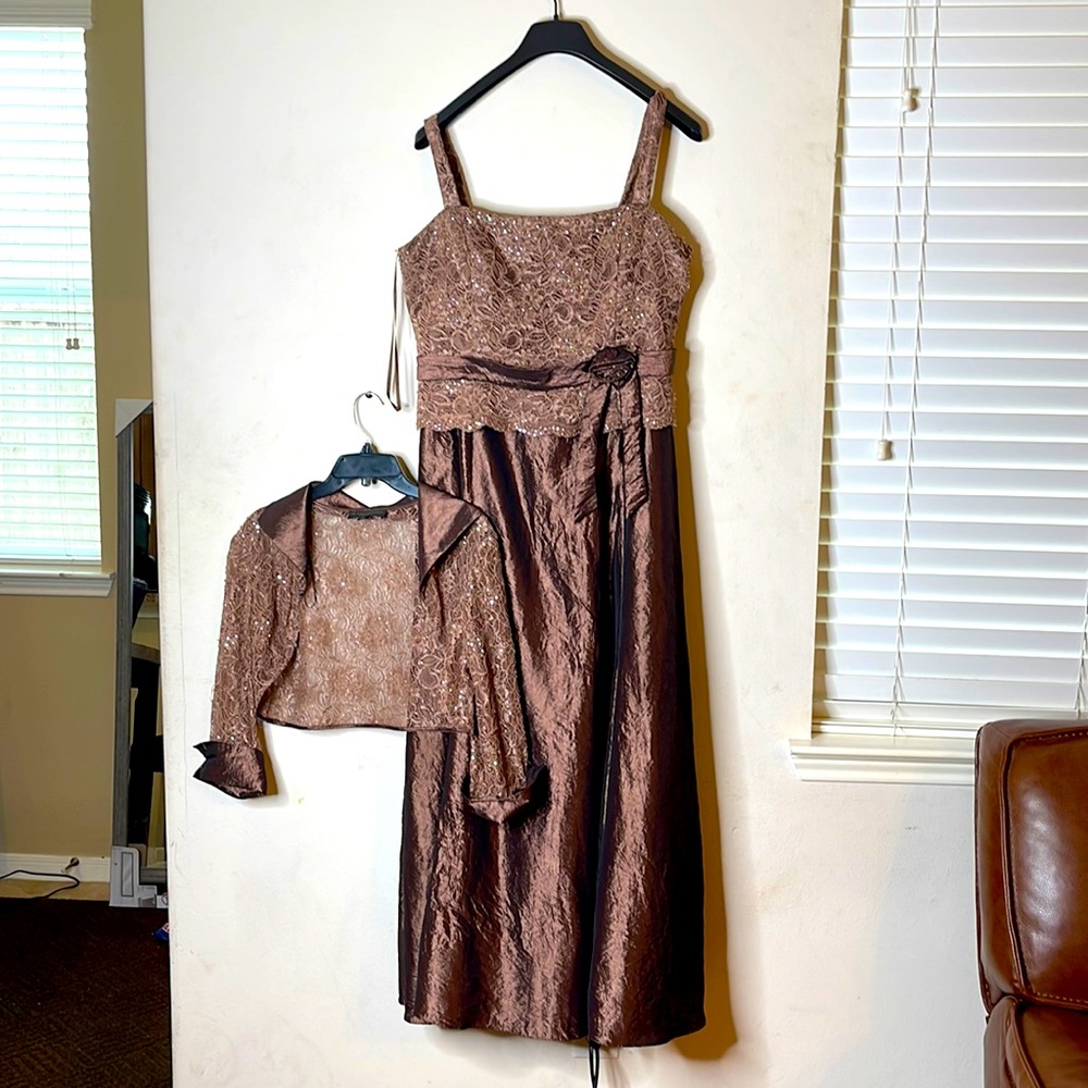2 piece party dress